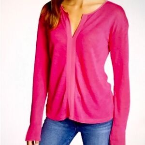 SANCTUARY Pink Knit Top Long Sleeve Tunic Women’s Plus Size 2X